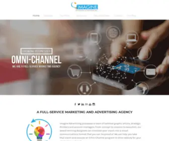 Imagineadv.com(Imagine Advertising) Screenshot