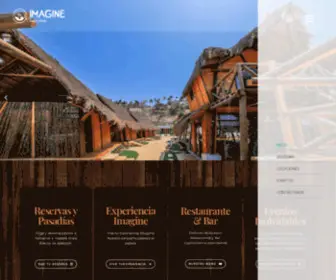 Imaginebeachhotel.com(Imagine Beach Hotel) Screenshot