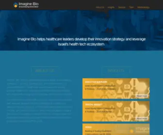 Imaginebio.com(Empowering Innovation) Screenshot