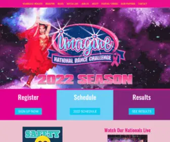 Imaginedancechallenge.com(National Dance Competition) Screenshot