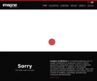 Imagineexhibitions.com(Imagine Exhibitions) Screenshot