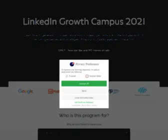 Imaginegrowth.Institute(LinkedIn Growth Campus) Screenshot