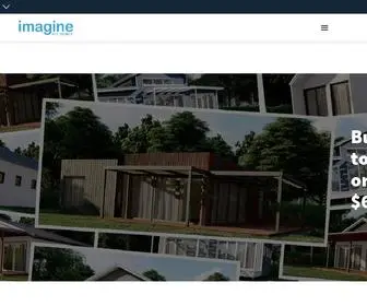 Imaginekithomes.com(Architecturally Designed Kit Homes) Screenshot