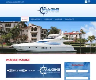 Imaginemarine.com(Custom Installation & Marine Product Services in MI) Screenshot