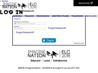 Imaginenation2018.org(Log in) Screenshot