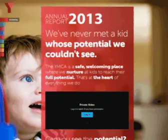 Imagineourymca.ca(YMCA 2012 Annual Report) Screenshot