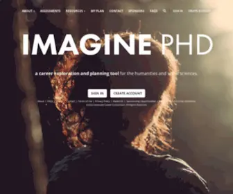 ImaginepHD.com(ImaginePhD Welcome) Screenshot