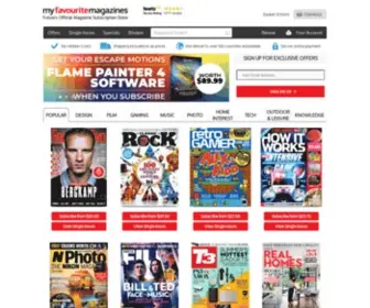 Imaginesubs.co.uk(Magazine Subscriptions from Future Publishing) Screenshot