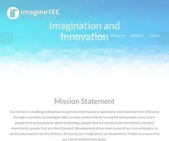 Imaginetec.co.uk(Home) Screenshot