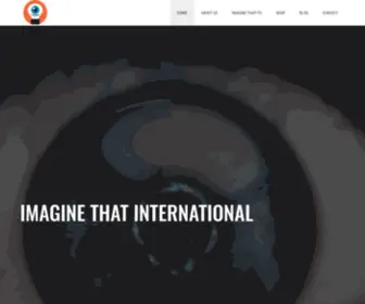 Imaginethatintl.com(Imagine That International) Screenshot