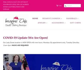 Imaginethisboutique.com(Imagine This Boutique) Screenshot