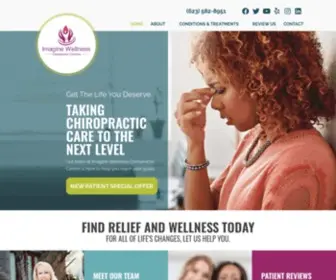 Imaginewellnesschiropractic.com(Chiropractor Phoenix AZ) Screenshot