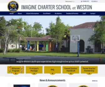 Imagineweston.org(Imagine Charter School at Weston) Screenshot