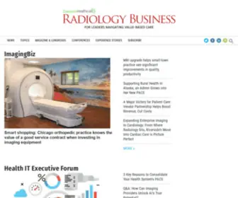 Imagingbiz.com(Radiology Business) Screenshot