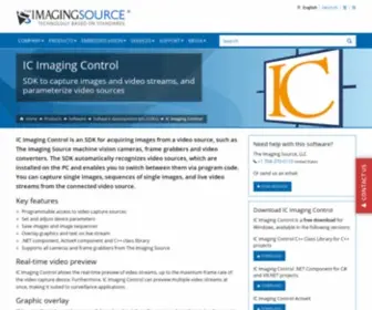 Imagingcontrol.com(The Imaging Source) Screenshot