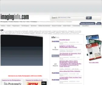 Imaginginfo.com(Professional photography) Screenshot