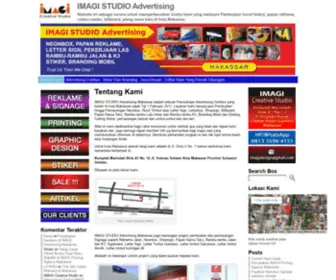 Imagistudio.com(IMAGI STUDIO Advertising Makassar) Screenshot