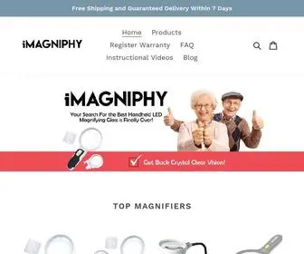 Imagniphy.com(The #1 Magnifier Brand on Amazon with Top Customer Service) Screenshot