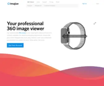 Imajize.com(Best 360 Product Viewer For Business ⭐️⭐️⭐️⭐️⭐️) Screenshot