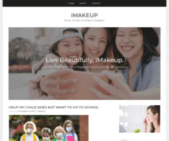 Imakeup.com.sg(Beauty, Lifestyle and Health in Singapore) Screenshot