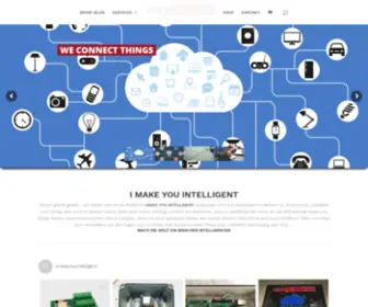 Imakeyouintelligent.com(Wissen gehört geteilt) Screenshot