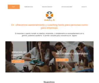 Imala.com.ar(Coaching y Asesoramiento para personas y empresas) Screenshot