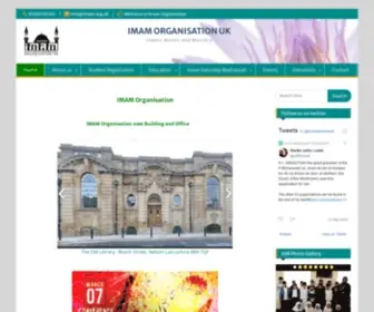 Imam.org.uk(Islamic Morals And Manners) Screenshot