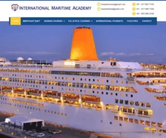 Imamaritime.com(Marine Engineering College) Screenshot