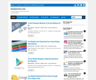 Imammustofa.com(Merupakan Tempatnya Berbagi Ilmu dan Belajar Bersama) Screenshot