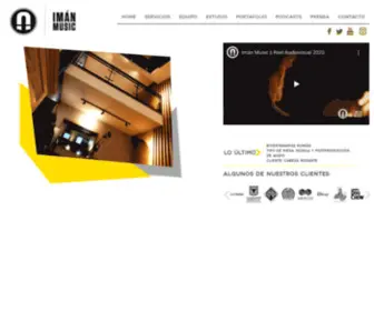Imanmusic.net(Imán Music) Screenshot