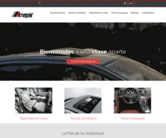 Imapar.com.co(Tapizado de carros) Screenshot