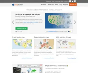 Imapbuilder.com(Interactive Map Software) Screenshot