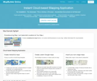 Imapbuilder.net(Online Map Maker) Screenshot