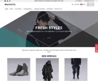 Imaphotic.com(Techwear Shop) Screenshot