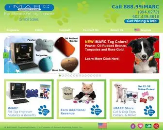 Imarcengraver.com(Pet Tag Engraving Machine) Screenshot