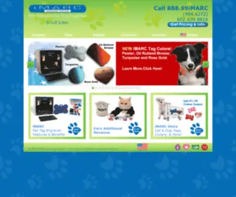 Imarcengravers.com(Pet Tag Engraving Machine) Screenshot