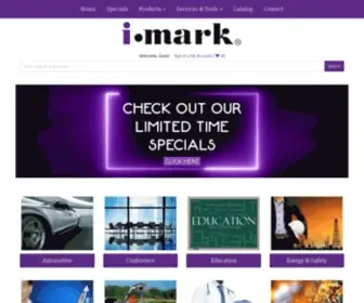 Imark-Online.com(I-Mark Promotional Pens & Desktop Accessories) Screenshot