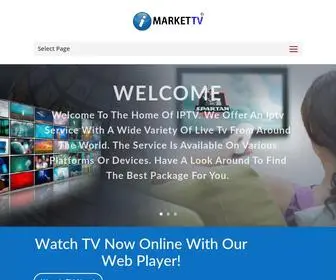 Imarkettv.com(IPTV Business) Screenshot