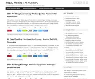 Imarriageanniversary.com(Get Best Happy Marriage Anniversary Wishes Quotes Cakes) Screenshot