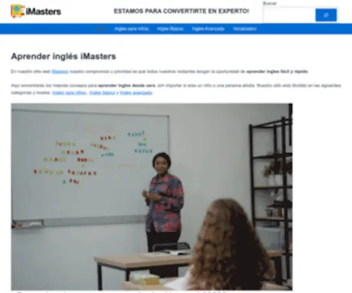 Imasters.expert(▷ Aprender ingles facil y rapido desde cero) Screenshot