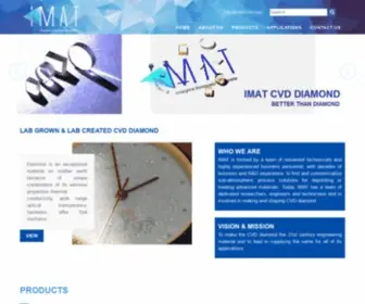 Imat-CVD.com(Lab Dimaonds avillable for buy & Sale. IMAT) Screenshot