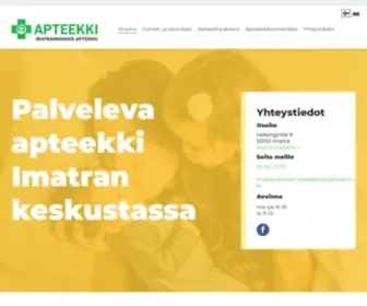 Imatrankoskenapteekki.fi(Imatrankosken apteekki) Screenshot