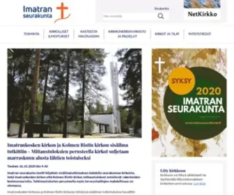 Imatranseurakunta.fi(Imatran seurakunta) Screenshot