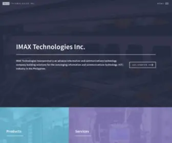 Imax.com.ph(IMax Technologies Inc) Screenshot