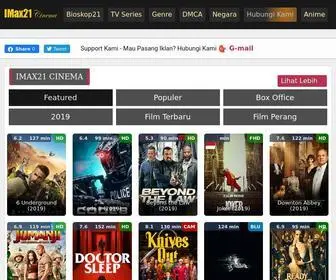 Imax21.com(IMax21 Menyediakan Berbagai Film Box Office) Screenshot