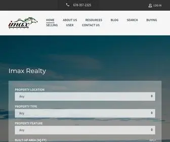 Imaxrealty.com(Imax Realty) Screenshot