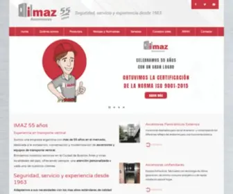 Imaz.com.ar(Imaz Ascensores SRL) Screenshot