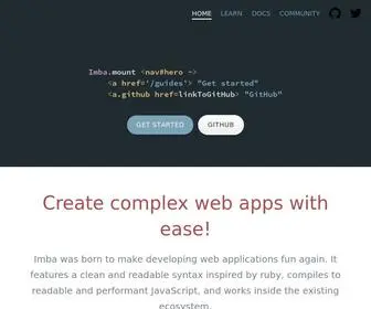 Imba.io(Imba) Screenshot