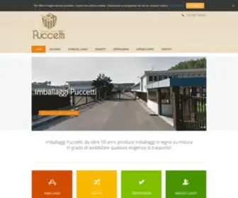 Imballaggipuccetti.com(Imballaggi Puccetti S.r.l) Screenshot