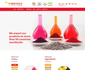 Imbarex.com(NATURAL COLORS) Screenshot